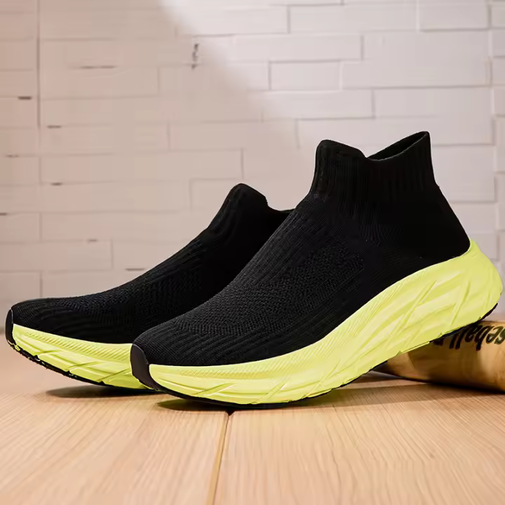 Taburete ultraligero tejido para hombre y mujer, zapatos deportivos ultraligeros de gran tamaño, ideal para primavera y otoño - 1