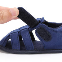 Sandalias De Verano Para Bebé Niño Casual Antideslizantes Cuero Suela De Goma Tallas Para Niños De 3 a 18 Meses - details 25