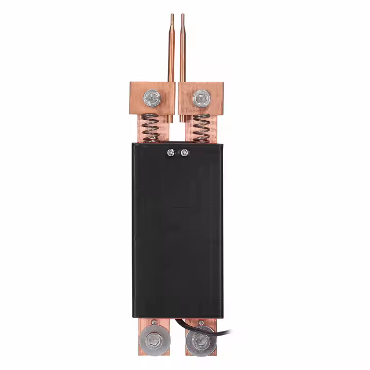 Pluma de soldadura por puntos integrada, soldador automático de mano, herramienta de suministros de gatillo Industrial, soldador de batería negra - 1