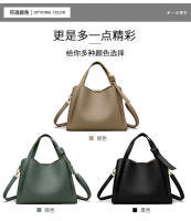 Cuero suave bolso de las mujeres bolso cesta de verduras de las mujeres bolso de hombro de alta gama crossbody atmósfera versátil cubo hombro - details 1