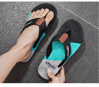 Chanclas de Verano para Hombre, Sandalias Antideslizantes de Bloques de Color para Exteriores, Chanclas de Suela Suave para Hombre, Chanclas de Punta Vietnamita para Conducir - details 5