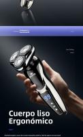 Pantalla LCD importada De Tres Cuchillas, Cuerpo Digital De Lavado, Barbero, Pelo Afeitado, Afeitadora Eléctrica 3 En 1 - details 5