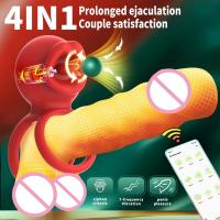 Anillo de pene con vibración inalámbrica Vibrador de doble motor de nueve frecuencias Vibración de dos puntos Eyaculación retardada Erección agrandada Juguete sexual para parejas Anillo para pene Sexy Rose Motor de vibración dual Eyaculación retardada Est - details 19