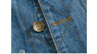 Chaquetas sin mangas de mezclilla de algodón rasgadas para hombre, parabrisas retro, ropa de otoño e invierno - details 4