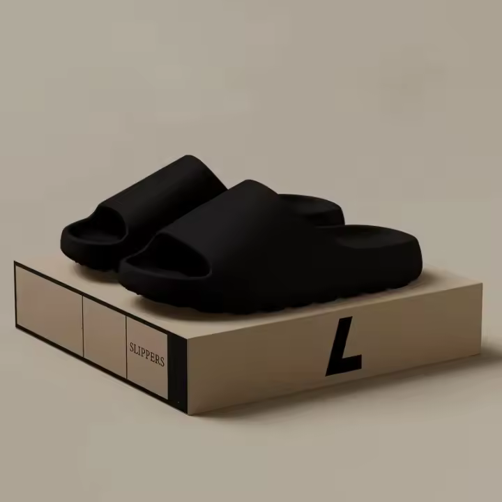Zapatos informales de diseño innovador para hombre, zapatillas de casa ligeras de suela blanda EVA, chanclas de marca exclusivas de alta calidad, disponibles - 1