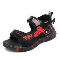 Sandalias deportivas transpirables para niños, zapatos de playa informales, cómodos, de suela suave, antideslizantes, a la moda, de verano - details 19