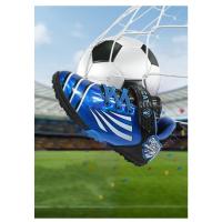 Nuevos zapatos de fútbol dorados a la moda para niños, zapatos de fútbol antideslizantes cómodos, zapatillas deportivas para niños, zapatillas deportivas para niños - details 3