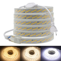 GAHADA Luz de Tira LED Impermeable Flexible 2835 SMD 320Leds/m Enchufe EU Decoración del Hogar - details 0