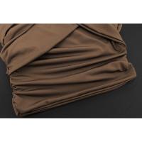 Venta de camiseta básica de manga larga Off-ulder, nueva camiseta Sexy con cuello Halter, moda para mujer, chica caliente - details 21