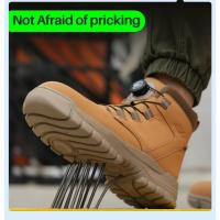 Botas de Seguridad Impermeables para Hombres Botas de Trabajo Indestructibles con Punta de Acero - details 15