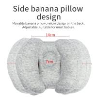Almohada para cochecito de bebé, almohada para la cabeza del bebé, cojín para la cabeza del bebé, almohada de soporte para el cuello, asientos de coche, almohada para el cuello, almohadas moldeadoras suaves para niños - details 6