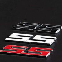 Calcomanía para maletero de coche con emblema negro y rojo de Metal 3D para Chevrolet Camaro Bumblebee SS Stikcer, accesorios - details 4