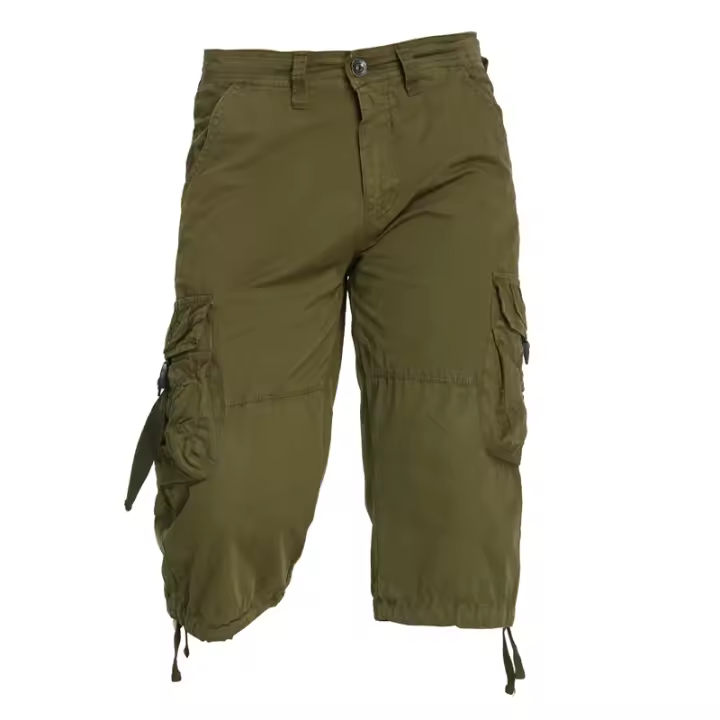Pantalones cortos de algodón cómodos para hombre para el verano - 1