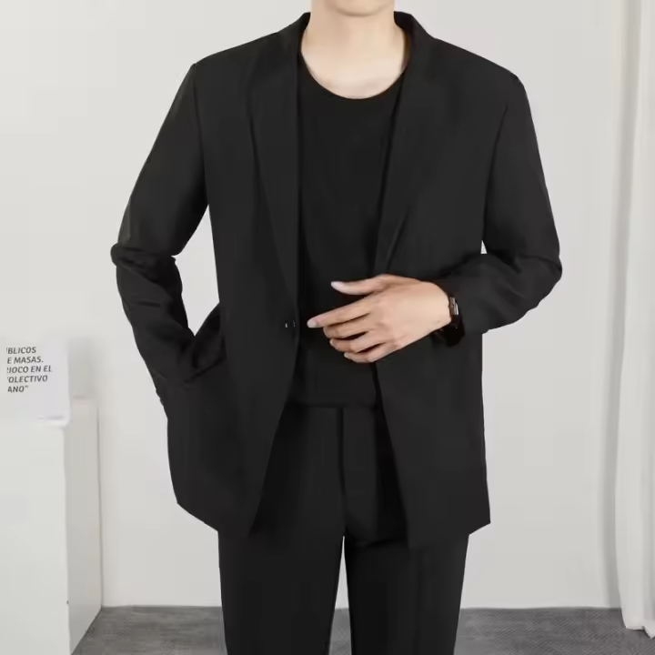 Elegante Tre Moda para Hombres Nueva Colección Blazers de Primavera Otoño - 1