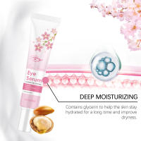 Jaysui 15g Sakura Crema Hidratante para Ojos reafirma e ilumina el área de los ojos hidratando e hidratando la piel - details 7