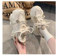 Zapatillas de plataforma de malla, zapatos casuales de mujer nuevos y versátiles que aumentan la altura - details 8