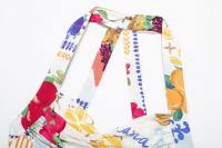TRAFZA-Conjunto de 2 piezas para mujer, minitop con tirantes y botones estampados, sin mangas, Espalda descubierta, Falda Midi elegante de cintura alta para playa - details 7