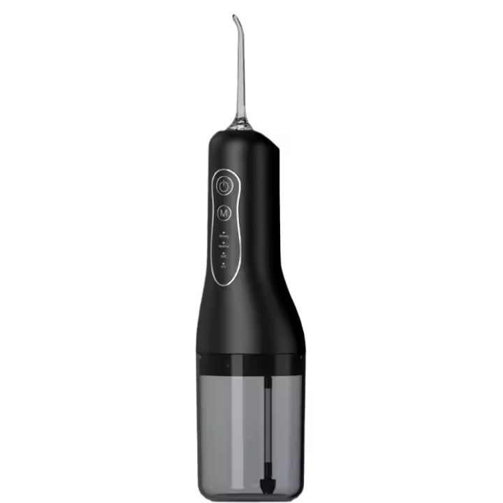 Irrigador Dental Portátil Profesional, 4 Boquillas, 4 Modos, 260 ML, Impermeable IPX7, Recargable por USB - 1