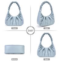 Bolso de nube arrugada, bolso de hombro con diseño de nicho francés, bolso de axila a la moda para mujer, nuevo bolso versátil de moda 2025 - details 12