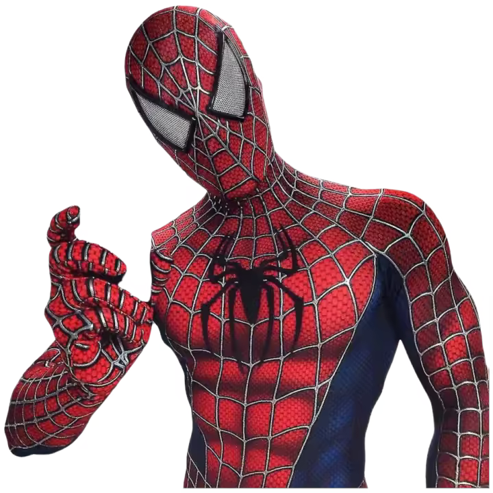 Raimi Spider-Man Mono para niños y adultos, traje de Cosplay, regalo de fiesta - 1