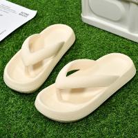 zapatillas de suela gruesa para hombre, chanclas de EVA, zapatos de verano, zapatillas de pareja, sandalias de playa al aire libre, talla grande 47, 2024 - details 19