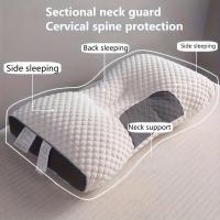 Almohada de Punto para Protección del Cuello, Núcleo de Almohada de Masaje para Dormir, Almohada de Hogar Absorbente de Humedad y Transpirable, Almohada Decorativa para Sala de Estar y Dormitorio - details 4