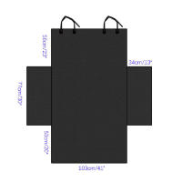 Funda de asiento para perro antideslizante con línea de carga impermeable - details 0