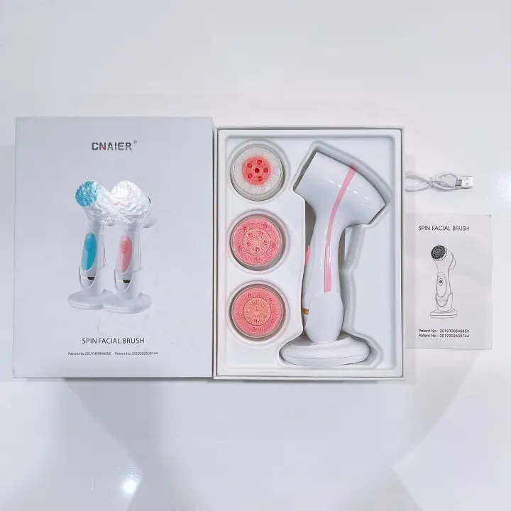 Sonic Nu Cepillo giratorio para limpieza facial profunda, cepillo de limpieza facial giratorio, sistema de spa galvánico para eliminar puntos negros - 1