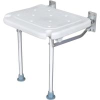Silla de Ducha Plegable, con Patas, Asiento de Ducha Montado en la Pared Taburete de Baño Carga Máxima de 200 kg - details 0