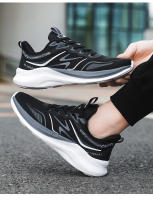 Nueva tendencia de moda, zapatos para correr versátiles, zapatos pegajosos y geniales, zapatos deportivos iguales para hombres y mujeres, zapatos casuales transpirables de malla de seda de hielo. - details 9