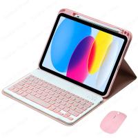 Funda con teclado para Xiaomi Pad 6, carcasa con retroiluminación de 7 colores, MiPad 6 2023, para Xiaomi Pad 6 Pro 2023 - details 5