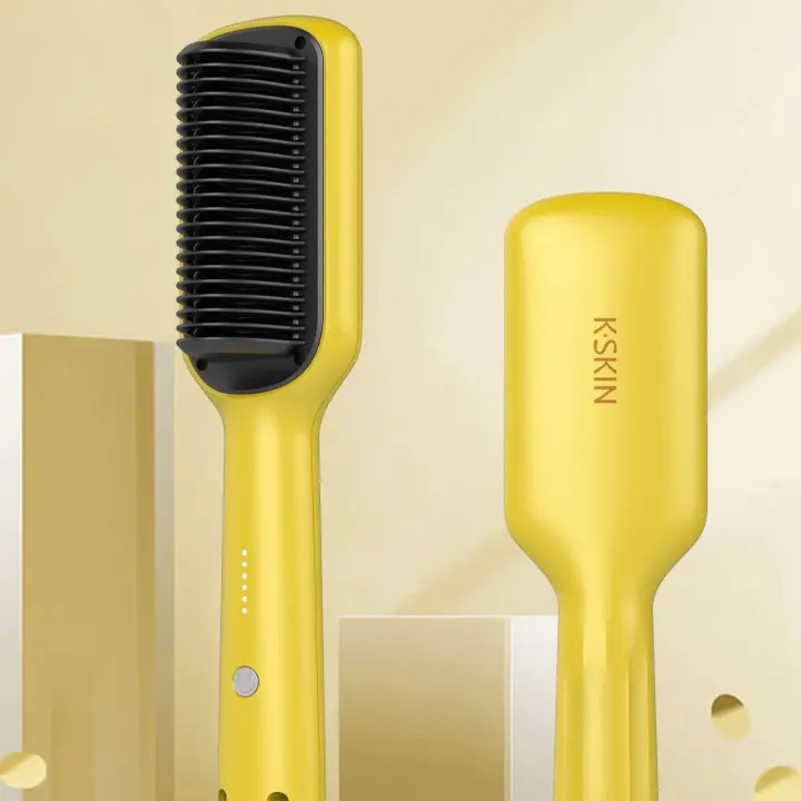 Peine Eléctrico para Cuidado del Cabello Rápido Estilo de Peluquería con Calentamiento - 1