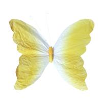 Mariposa de papel Artificial 3D, 30cm, decoración de boda a gran escala, escaparate, forma de mariposa, accesorios de fotografía, tema de niña - details 3