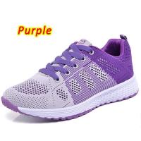 Zapatillas de Correr Ligeras y Transpirables Zapatos Planos Casuales para Mujeres - details 3