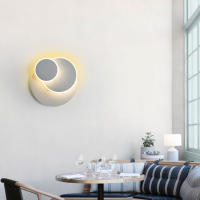 Goeco Luces de techo Dos luces redondas triples 15W Luz blanca cálida 3000K - details 6