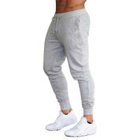 Pantalones deportivos para hombre, pantalones cortos informales para correr, pantalones elásticos para Fitness, pantalones sanitarios de Color sólido - details 4