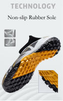 Botas de fútbol de marca para hombre, tacos de fútbol TF/FG, zapatos de entrenamiento resistentes al desgaste, zapatillas de fútbol antideslizantes para exteriores, Unisex - details 8
