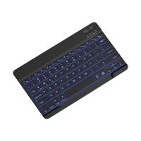 Teclado retroiluminado de 10 pulgadas, Mini teclado silencioso Portátil con Bluetooth para teléfonos móviles, tabletas y portátiles, teclado inalámbrico B - details 0