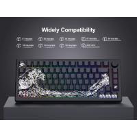 Ukiyo-e-e keycap PBT grabado lateral original tarántula adaptada a medida wooting Mai de vgn ciervo borracho atk68 (teclado no incluido) - details 6