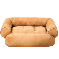 Cama tumbona lavable a máquina para mascotas, súper suave, felpa, esponjosa, calentamiento - details 8