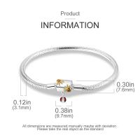 Pulsera de Plata Esterlina 925 Encanto de Mariposa Estrellas Luna Cadena de Seguridad - details 92