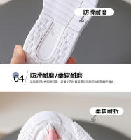 Zapatos Blancos para Niños Primavera-Otoño Zapatillas de Entrenamiento Alemán Resistente al Desgaste Zapatos Casuales para Niñas - details 5