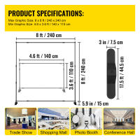 Soporte de pancarta ajustable y duradero SucceBuy para carteles y exhibiciones, ideal para exposiciones y promociones - details 6
