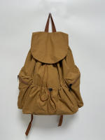 Mochila de moda Práctico diseño de cordón de gran capacidad Nicho casual y liviano hombres y mujeres pueden llevar mochila de tela lavada - details 11