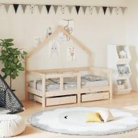 Estructura de Cama Infantil con cajones Madera de Pino 80x160cm - details 106