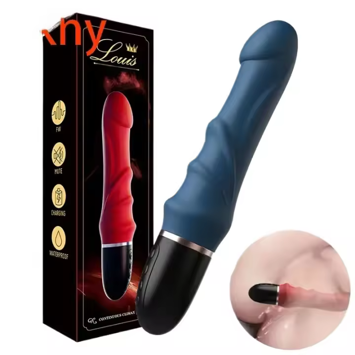 Potente consolador grande vibrador para mujer, estimulador del clítoris del punto G, 10 modos, masajeador Vaginal, masturbador femenino, juguete sexual para adultos - 1