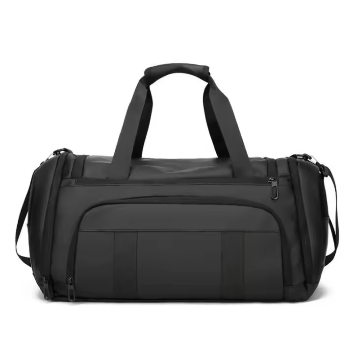 Gym Fis con bolsillo para zapatos, entrenamiento deportivo, equipo de corta distancia, bolsos de hombro, bolsa grande seca y húmeda para exteriores - 1