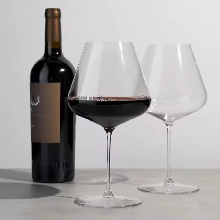 Juego de 2 copas de vino de Borgoña, 960 ml - 1