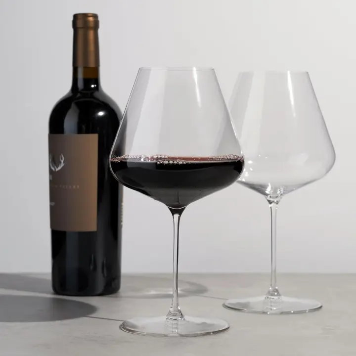 Juego de 2 copas de vino de Borgoña, 960 ml - 1