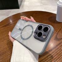 Funda de teléfono magnética transparente para iP A prueba de golpes con material PC+TPU - details 5